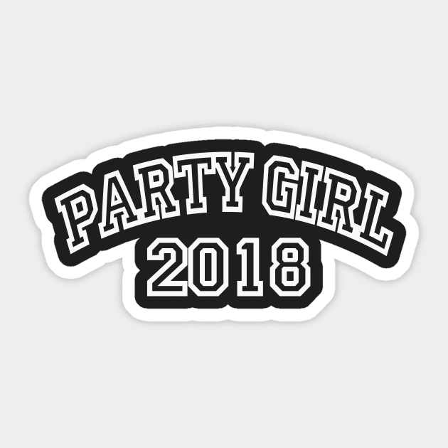 party girl Sticker by martian